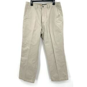 Mountain Khakis Size 36 x 30 Button Up Khaki Pants Tan Teton Twill Back Pockets‎